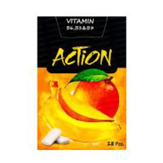 آدامس ۱۸ عددی موز انبه اکشن