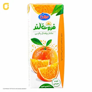 آبمیوه ۲۰۰ سی سی پرتقال فروت لند