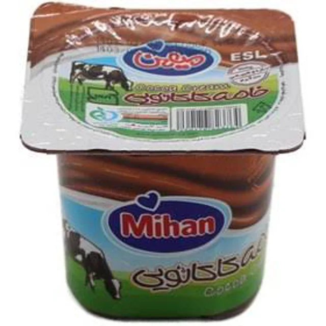 خامه شکلاتی ۱۰۰ گرمی میهن