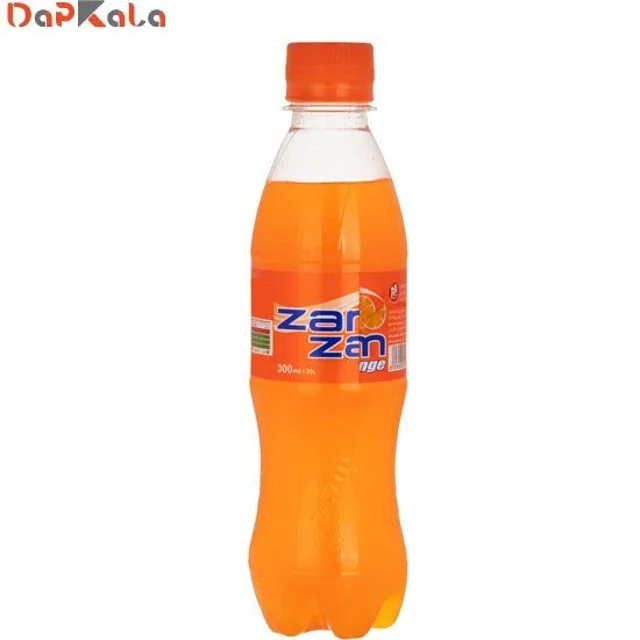 نوشابه ۳۰۰ سی سی پرتقالی زمزم